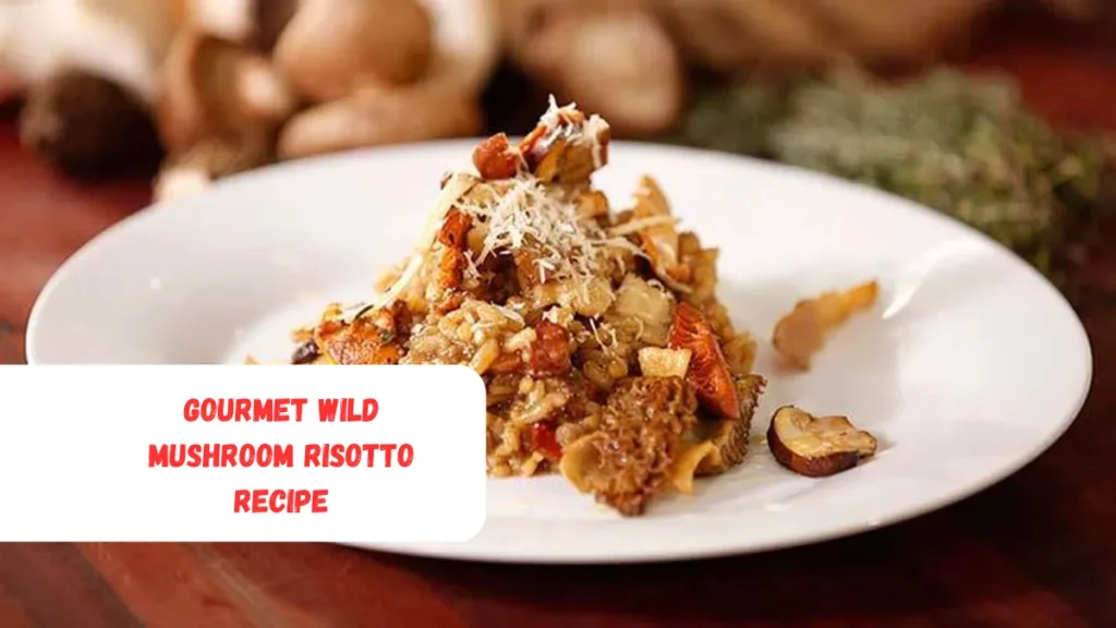 Gourmet Wild Mushroom Risotto Recipe