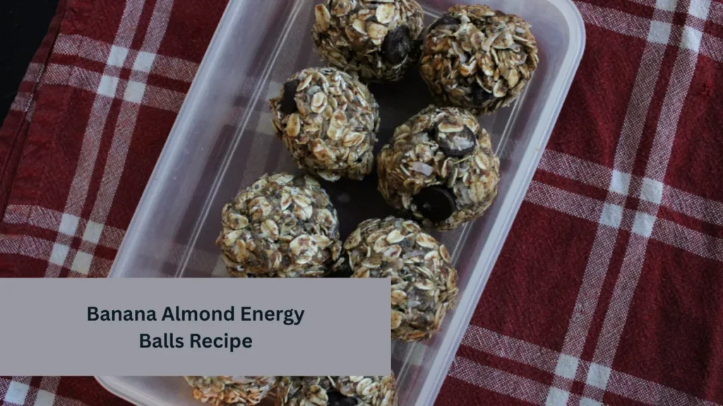 Banana Almond Energy Balls Recipe