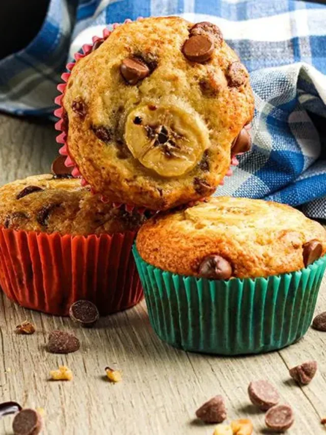 Quick & Healthy Apple Banana Muffins For Busy Mornings
