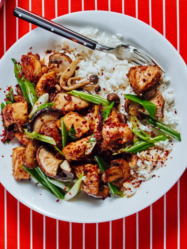 Chicken Mushroom Stir-Fry