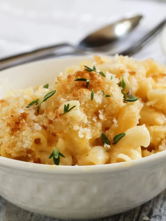 Creamy Baked Mac And Cheese