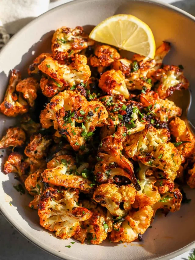 Simple and Delicious Roasted Cauliflower Recipe