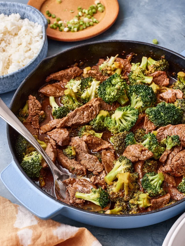 Beef and Broccoli with the Best Sauce