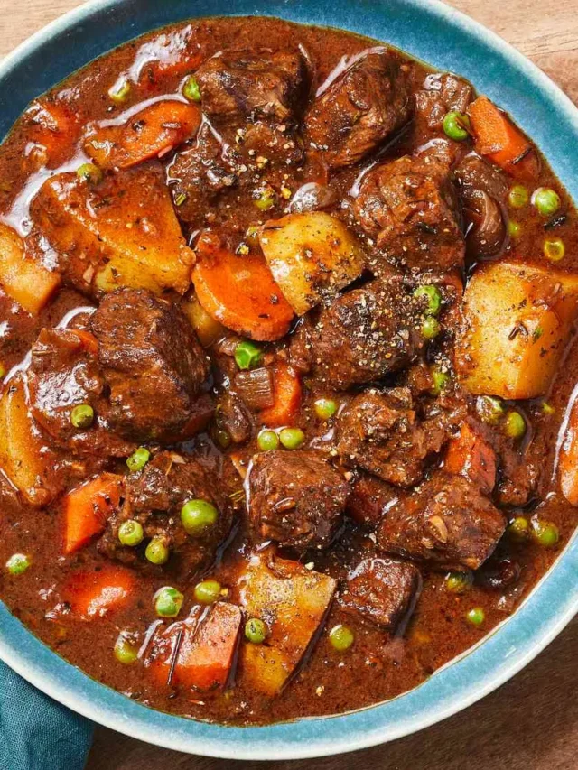 Hearty Traditional Beef Stew Recipe