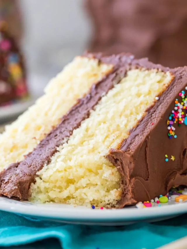 Easy Vanilla Cake Recipe